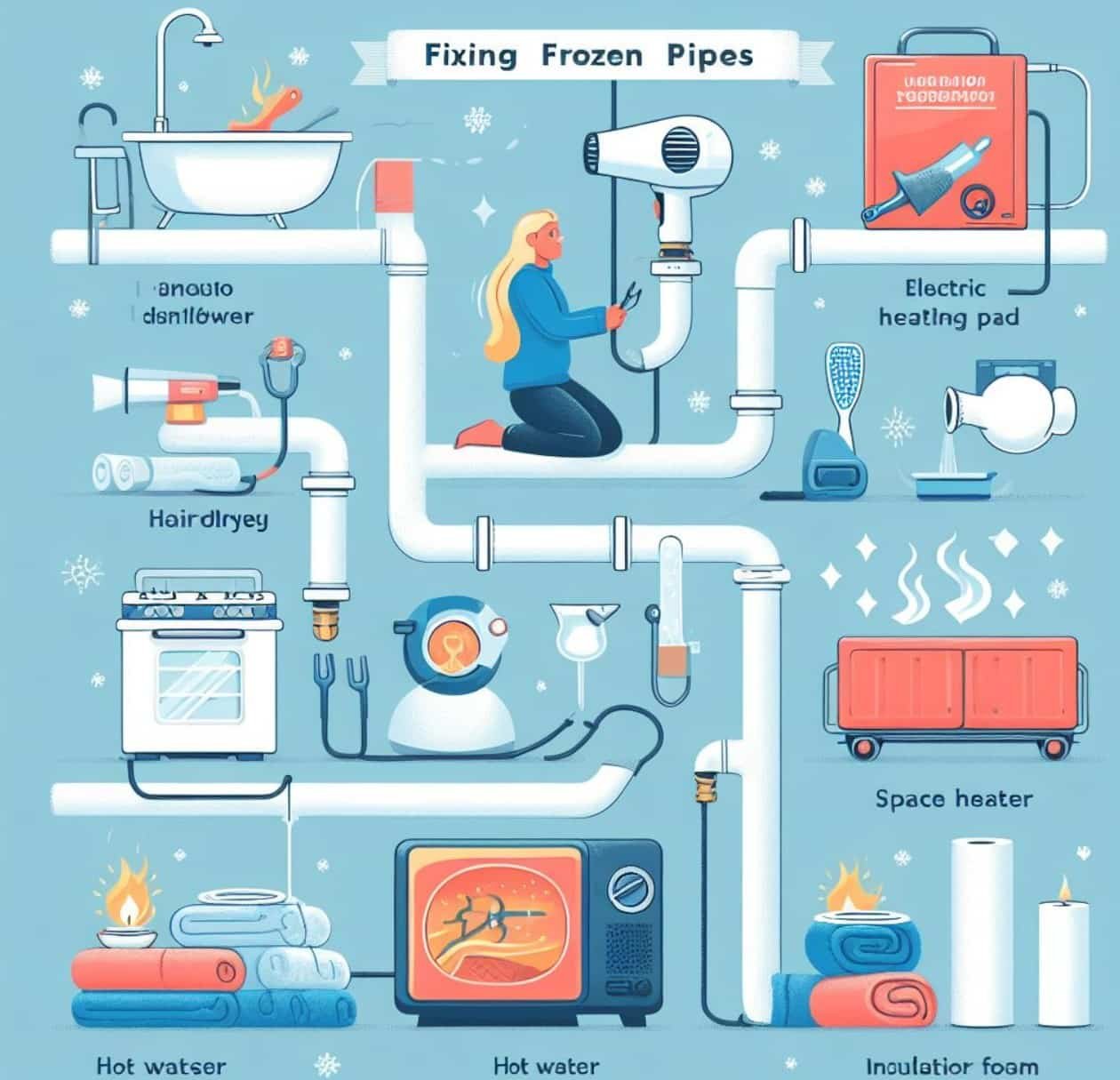 How To Fix Frozen Pipes