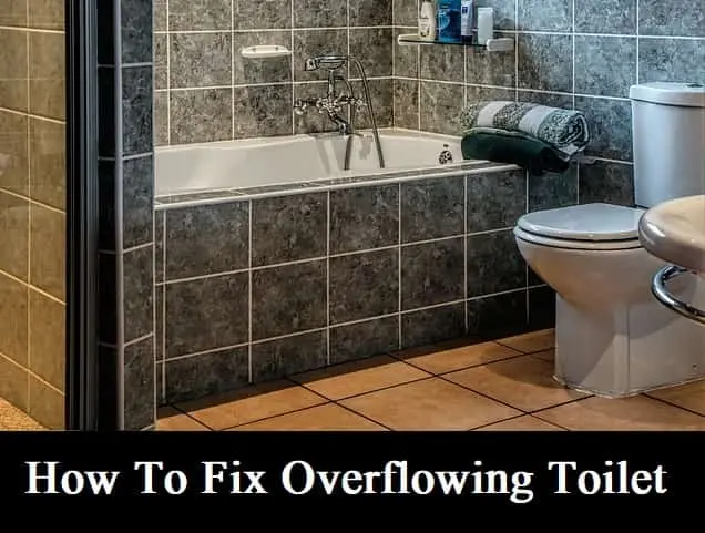 How To Fix Overflowing Toilet